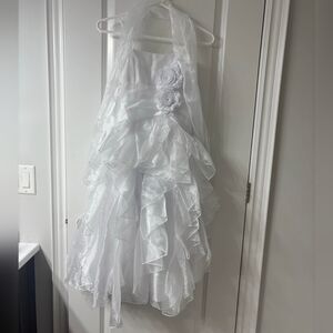 Communion, baptism, flower girl wedding dress.